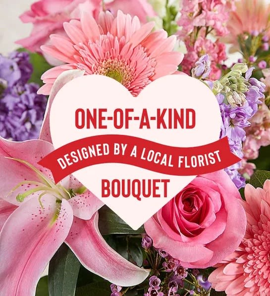 Florist designed bouquet from $79.99-$99.99 - Want a one-of-a-kind Mother's Day gift for your Mom? Our local florists will create something truly unique to help you say it from the heart. Using the freshest flowers, they’ll design a beautiful bouquet in a vase. No two are exactly alike, and each one is a great value at any size. Help support our local artisans who put their passion and creativity into each &amp; every surprise.