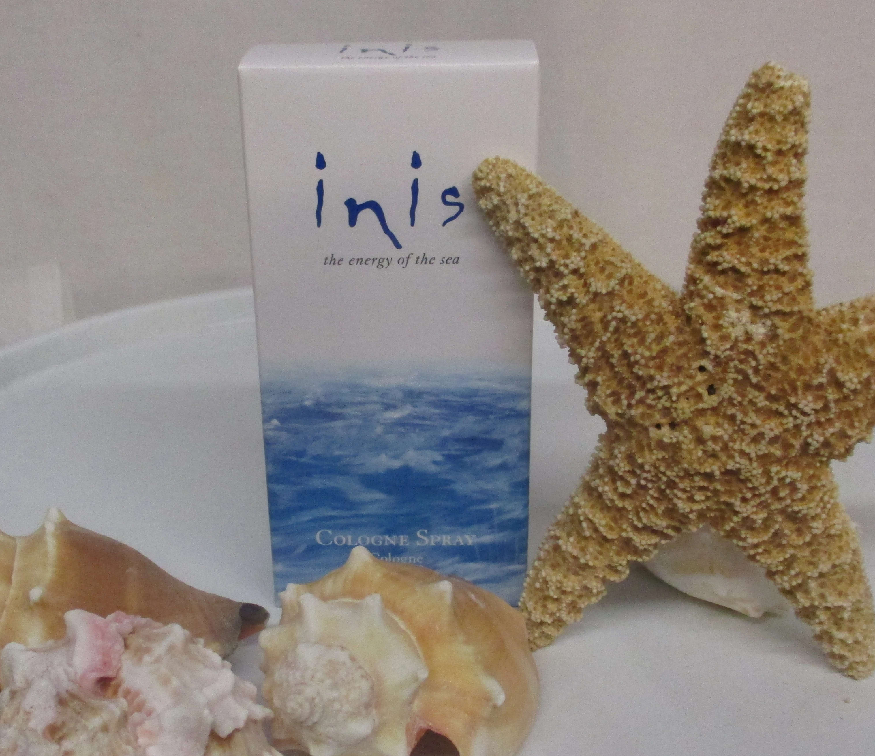 &quot;Inis&quot; Cologne Spray 15 ml - &quot;Inis&quot; - the energy of the sea. Inspired by the beauty and energy of the wild Atlantic coast of Ireland, the word 'Inis&quot; means 'island' in Irish. (Props not included.)