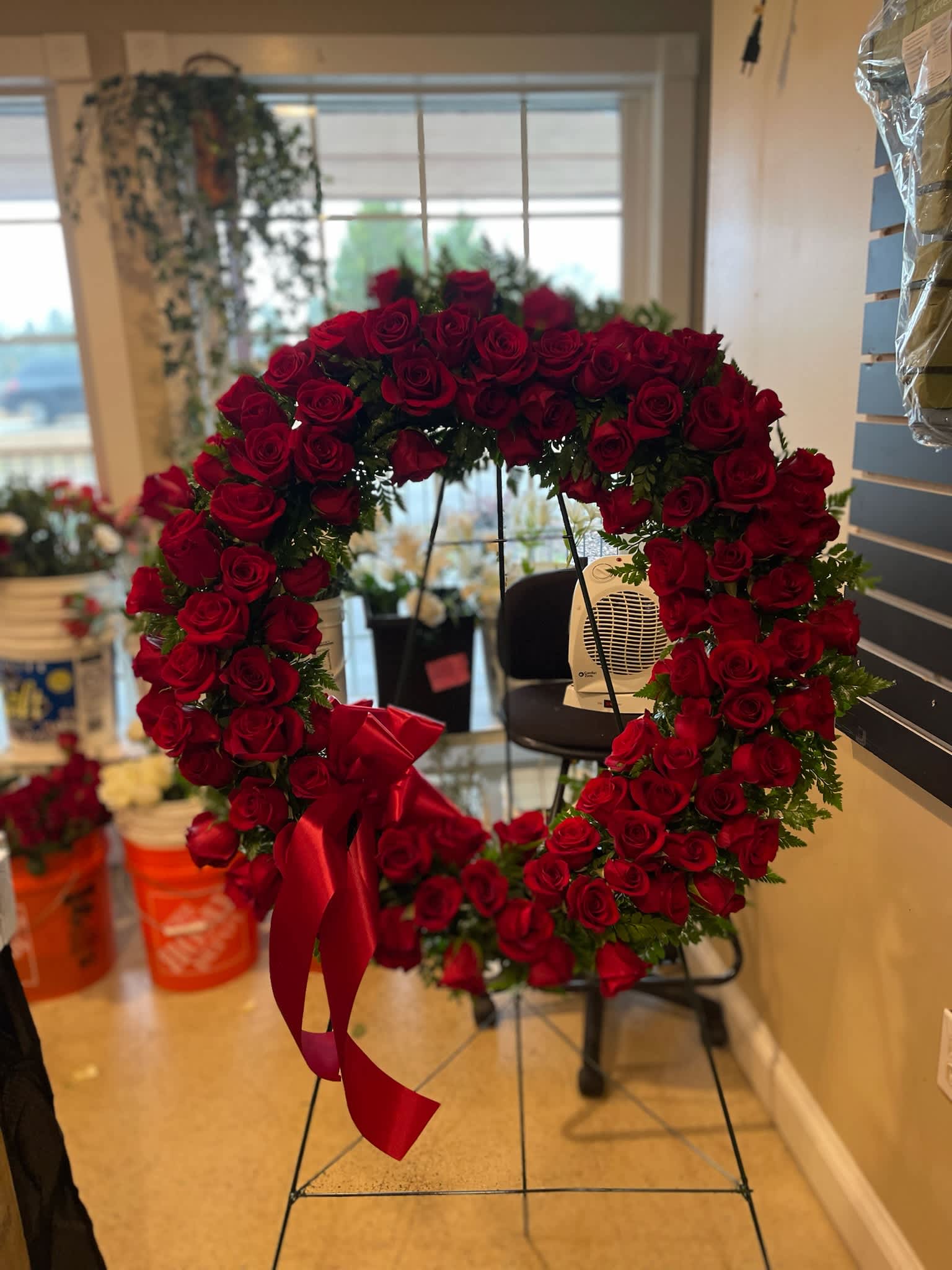 Custom Floral wreath - Customize this wreath in honor of your loved one
