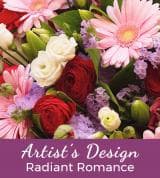The Florist Designed Bouquet The Florist Designed Bouquet - Can't decide on which bouquet to send? Let the florist design something special using the season's best flowers. This bouquet will arrive beautifully arranged in a glass vase and reflect the amount you have spent. PLEASE NOTE: Flowers on the photo may not be the exact product, but will reflect the exact color scheme of the bouquet. It will be filled with the best seasonal flowers available and each design may also vary.