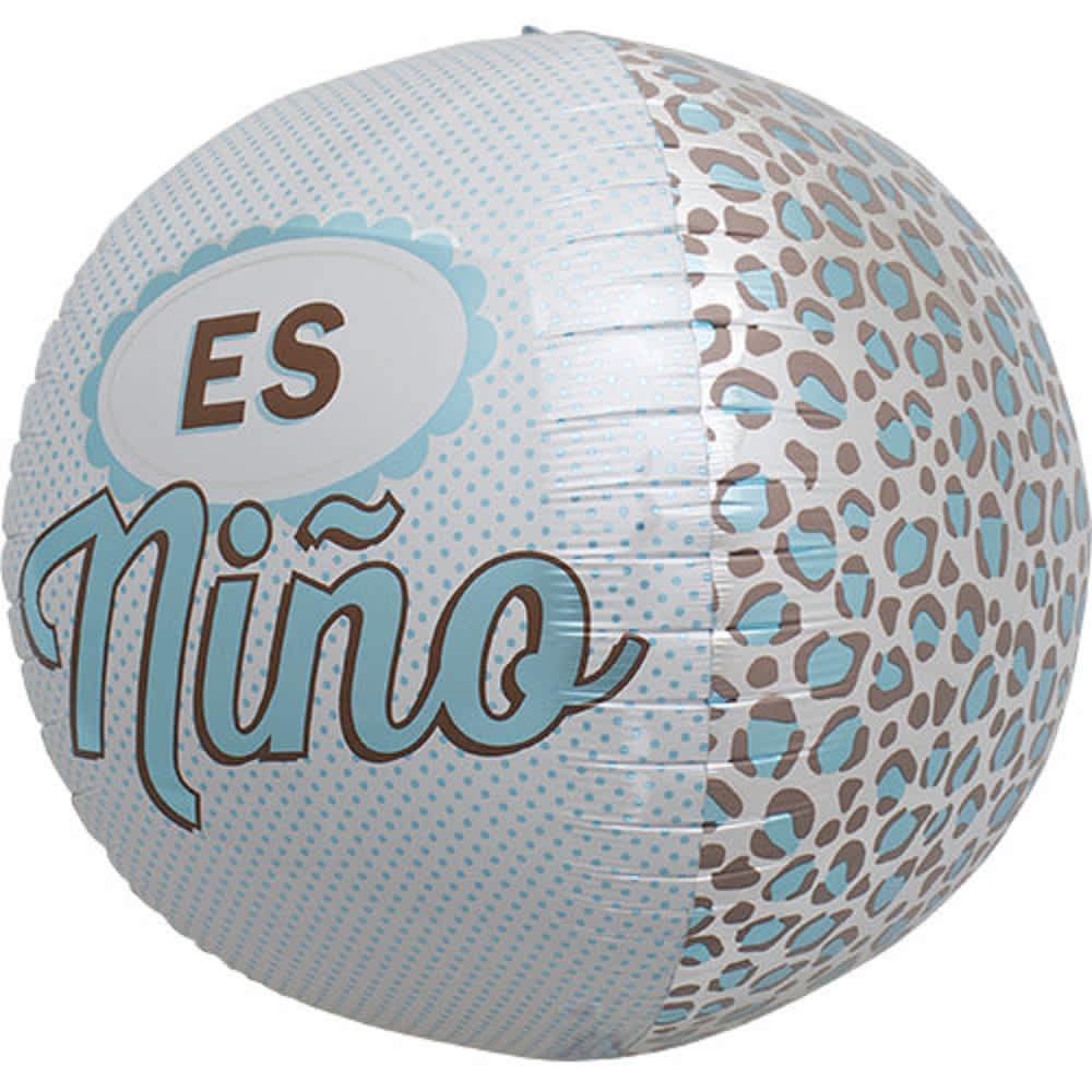 ES NIÑO ROUND BALLOON - ES NIÑO BALLOON 17&quot; INCH HELIUM-FILLED MYLAR BALLOON QTY. 1
