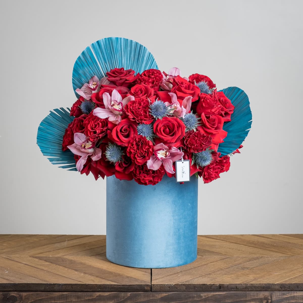 Love Me (Pictured As Premium Size) in Rosemead, CA Steel Stem Floral