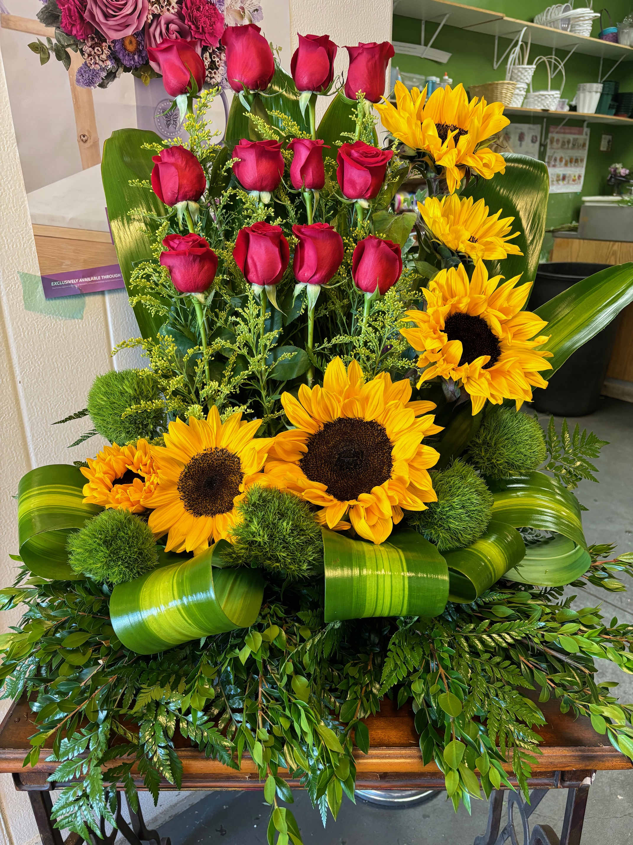 Sunny Love Sunny Love - send love with these vibrant arrangement.
