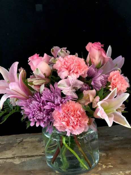 Pink Mariposa Pink Mariposa - A bouquet for someone sweet and special with a mixture of soft florals.