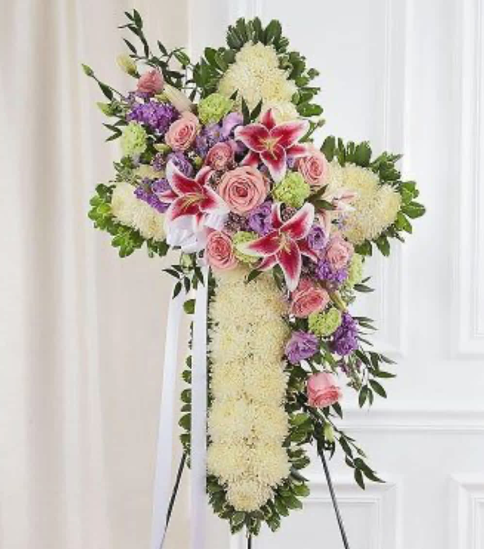 Lavender Cross Lavender Cross - 36" x 24"