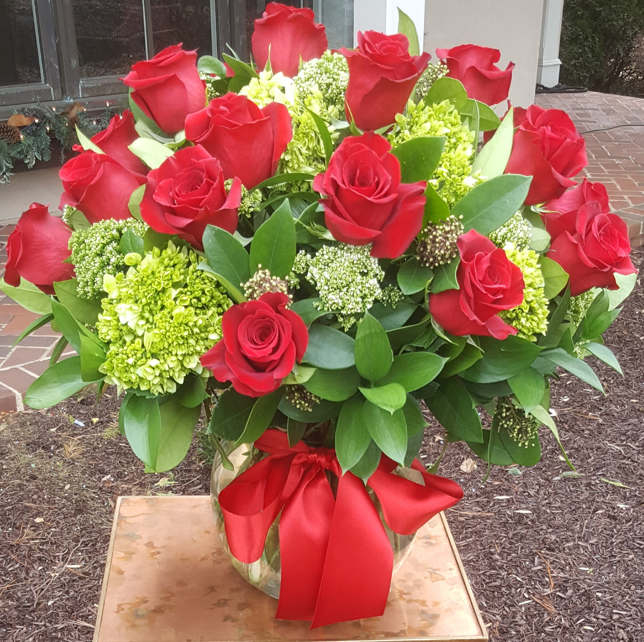 2 Dozen Roses in Wilmington, DE Petals Flowers and Fine Gifts
