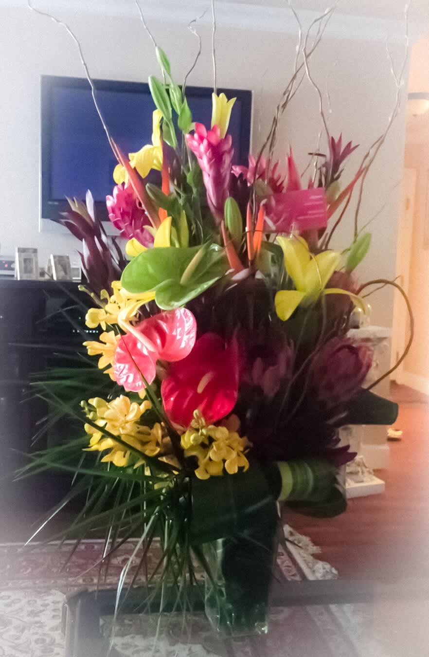 Caribbean twist Caribbean twist - Tropical Arrangement