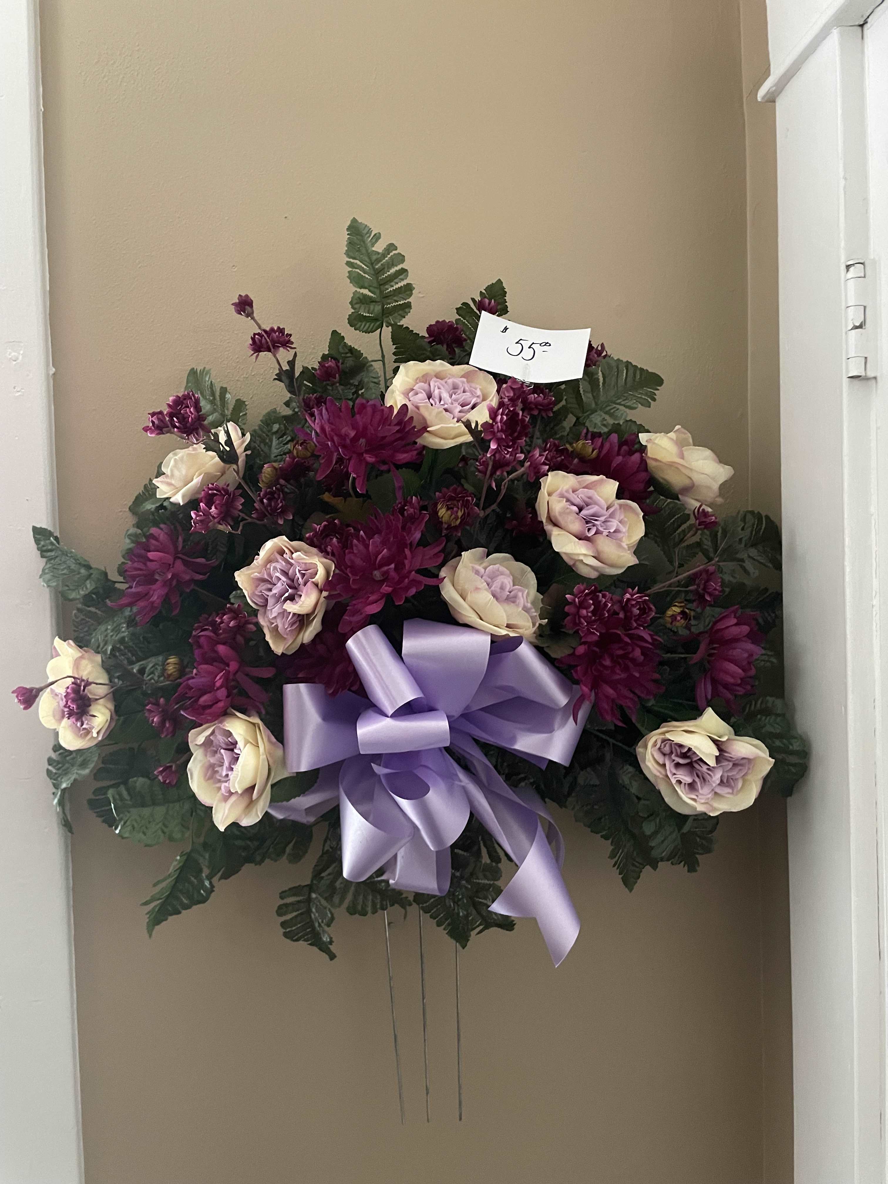 Colorful Memorial Round by Flowers For Keeps