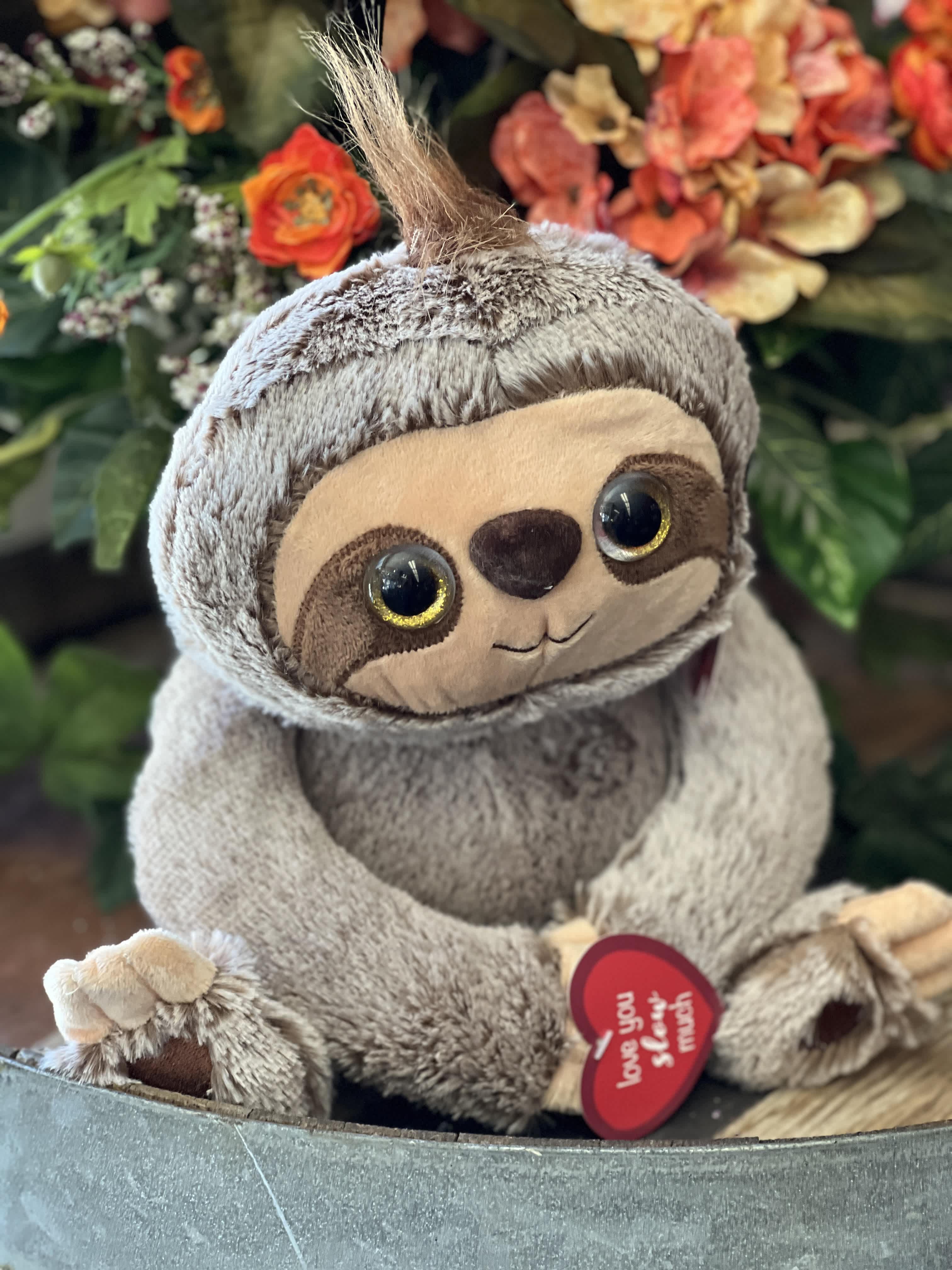 LOVE YOU SLOTH LOVE YOU SLOTH - Seated at 10" and the cutest sloth we've ever seen!