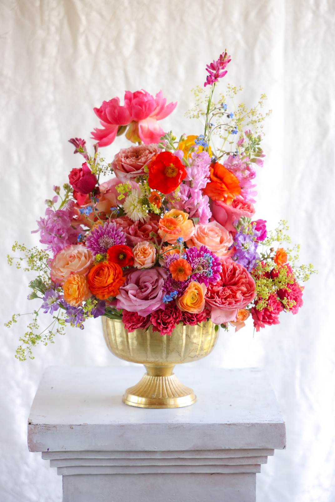 Summer Sorbet Arrangement - Sweet &amp; fruity. Elegant &amp; regal. Let the colors of this summer swirl, jeweled berry arrangement make your heart sing.