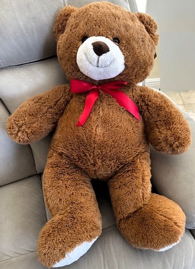 Jumbo plush bear 2025