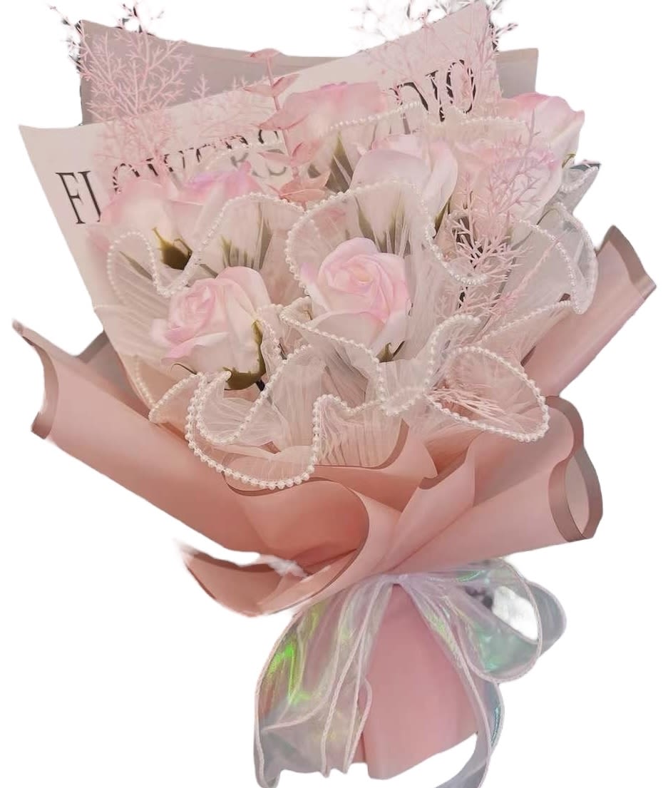 Special Soap Flower - This Is Soap Flower Can Not Touch Water  But Can Keep Many Years 