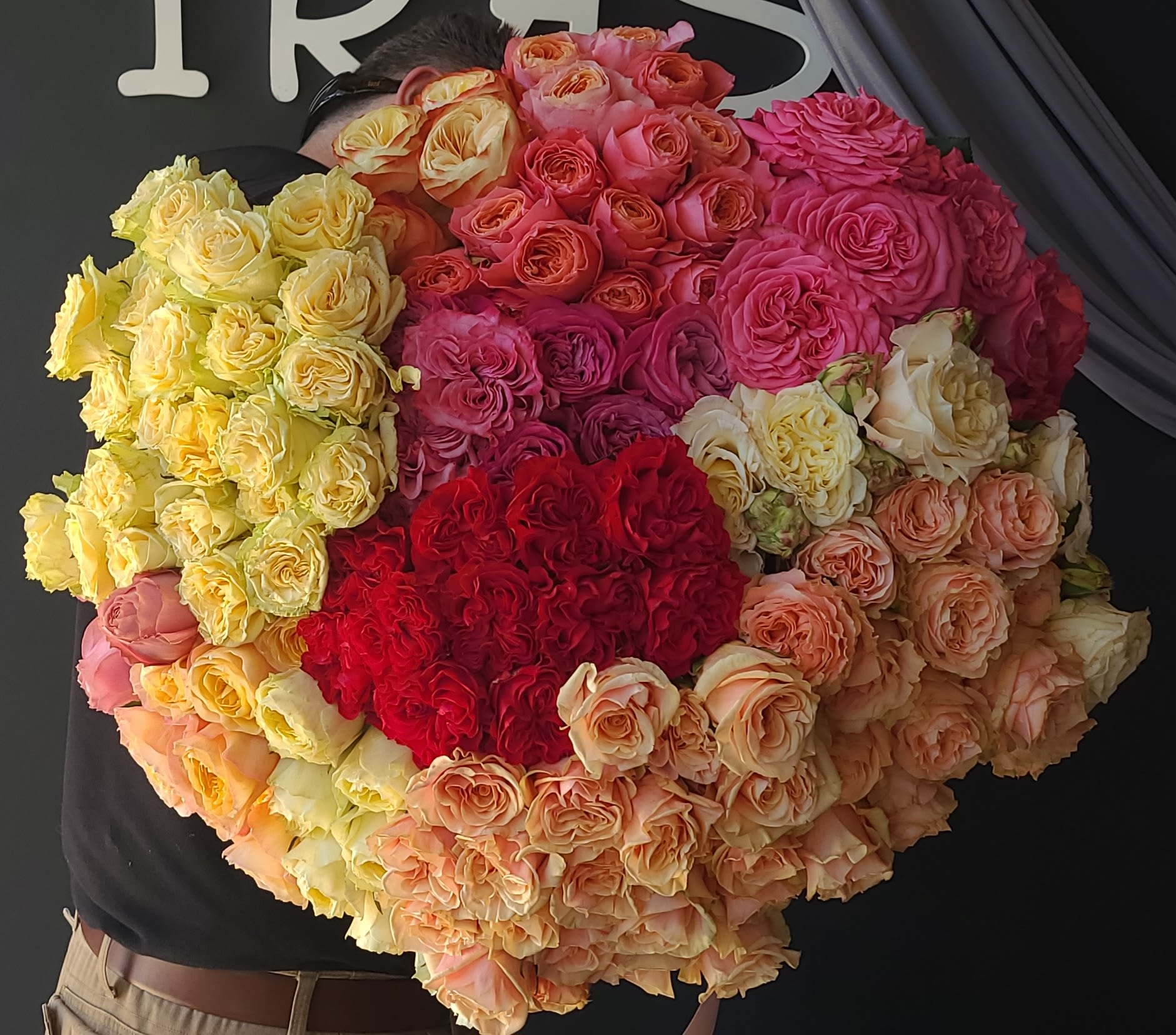Spectacular Garden Roses by Ira's Flowers