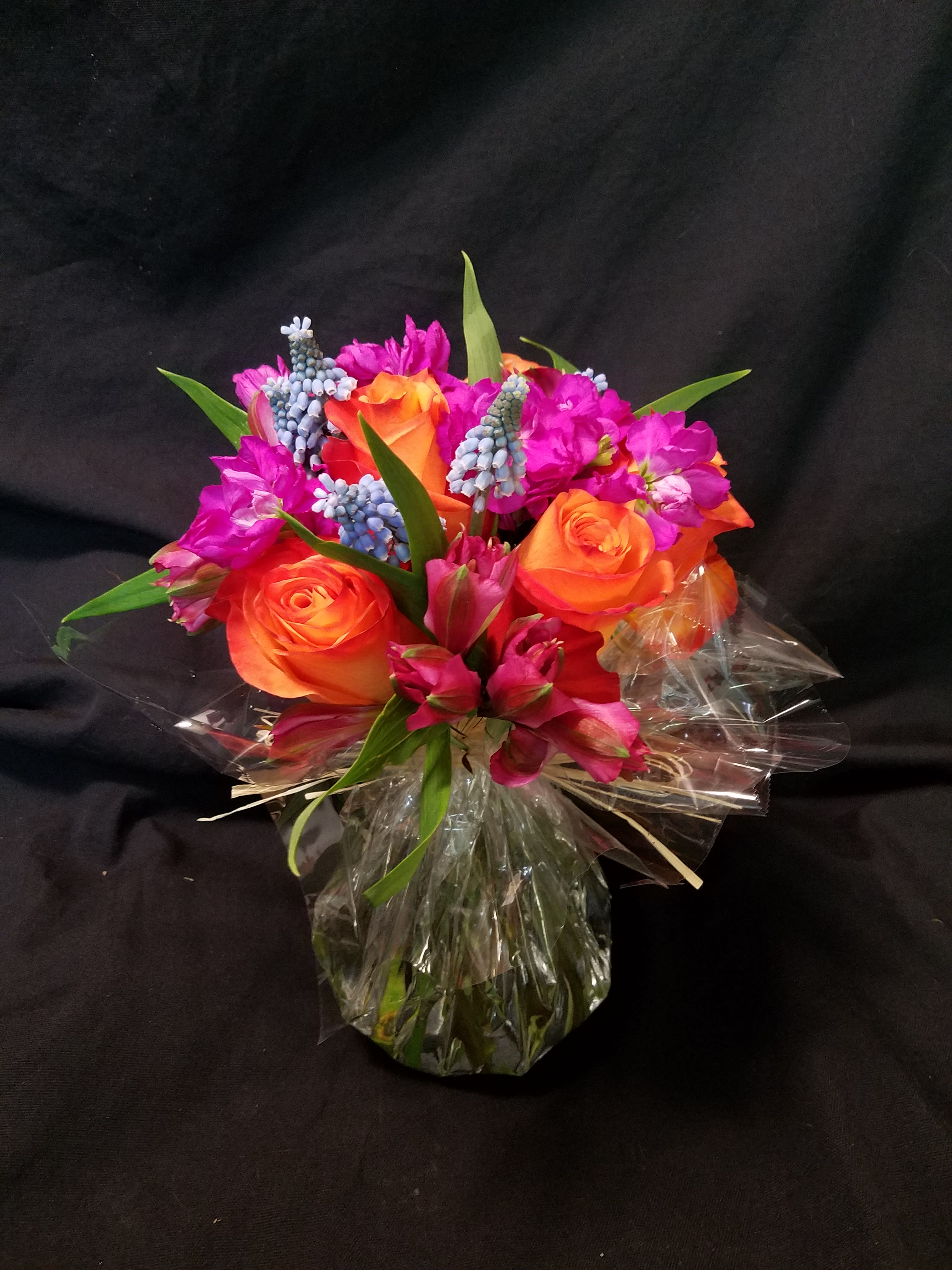 Flowers in a water bag 2025