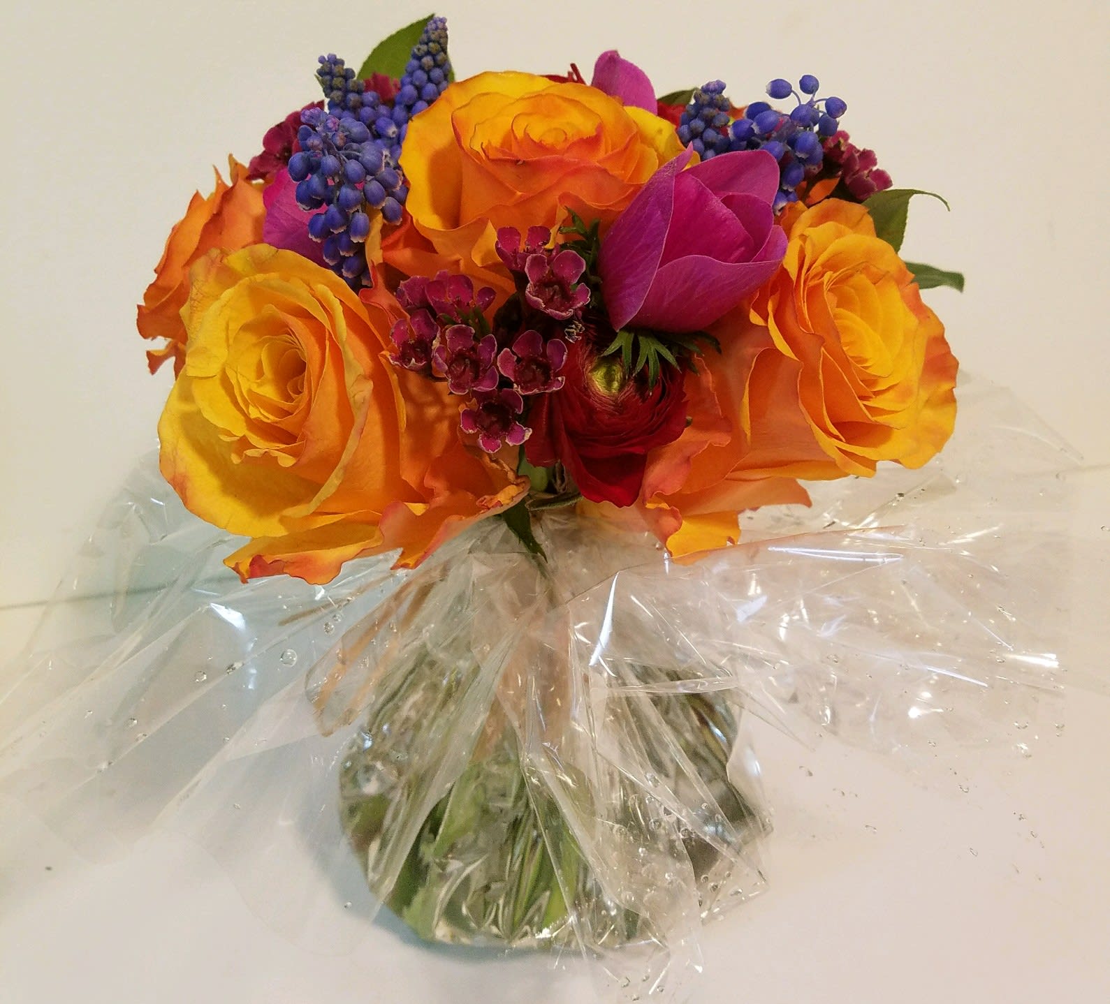Bouquet in a bag.What 1
