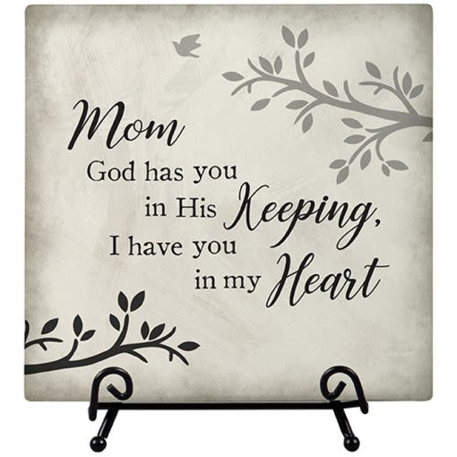 Mom Comfort Plaque - 6x6 Easel Plaque