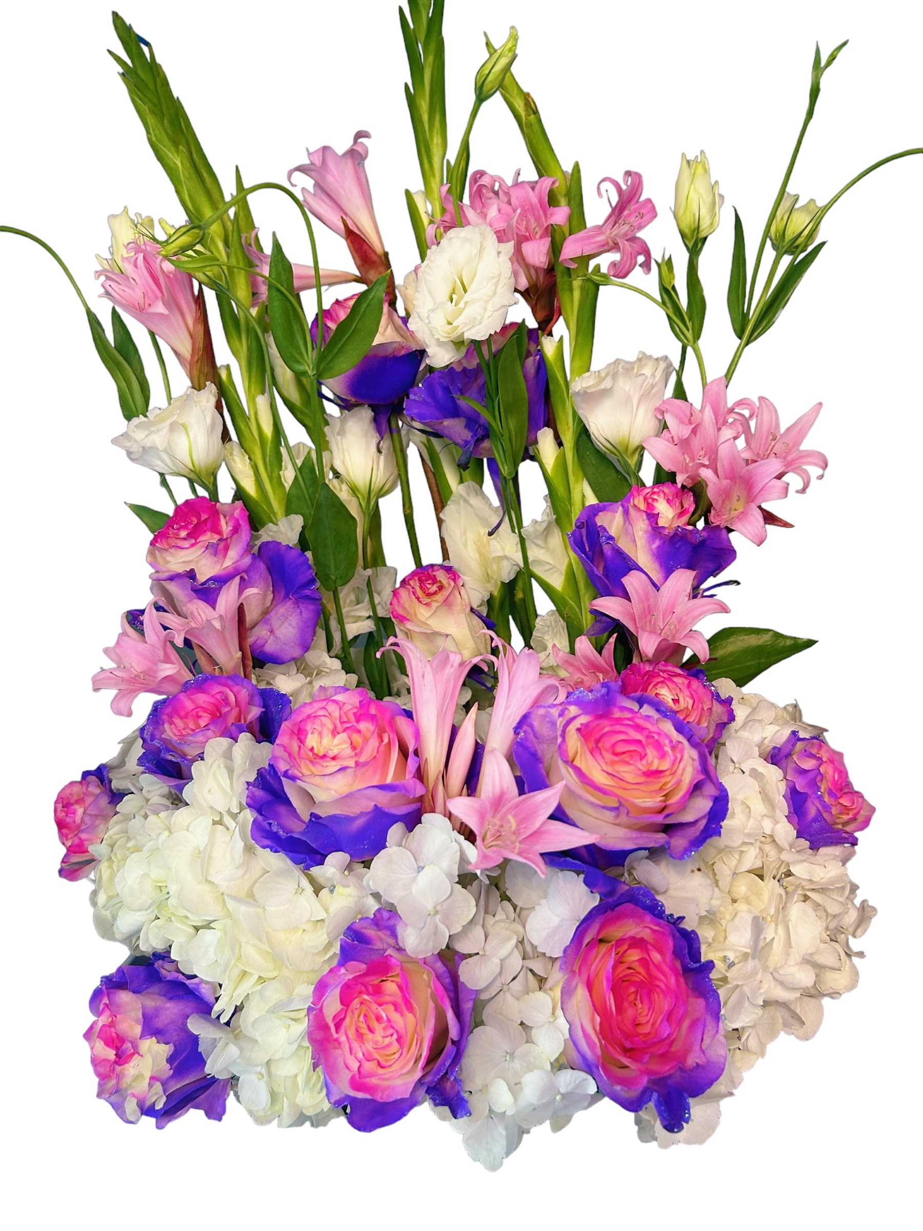 SPECIAL ETERNAL PEACE URN CREMATION FLOWERS  - Our flower have Fresh Floral Foam, no need vase no need add water ,floral foam can help extend the life of your fresh floral flowers . Don’t unwrap 