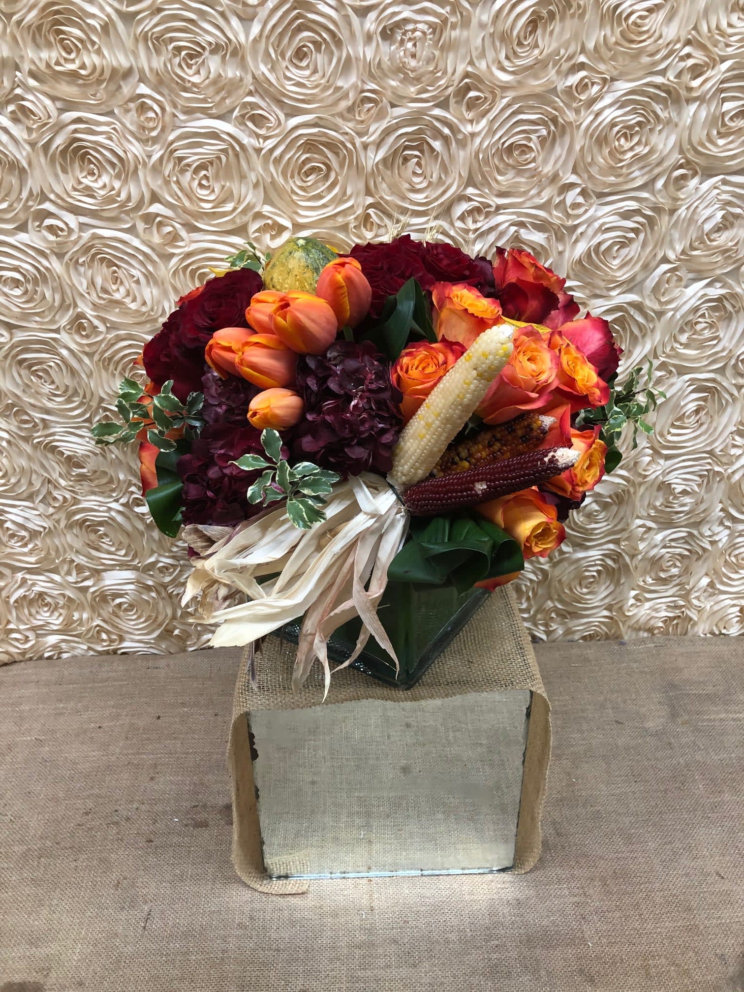 Autumn Days - Celebrate autumn and fall with this classic beauty with stunning fall colors and some little extras. 
