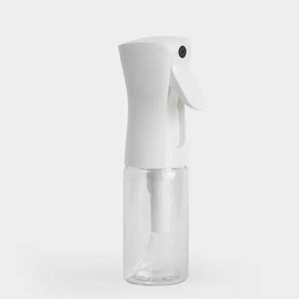 Fine Mist Spray Bottle - 6oz &amp; 10oz. - Perfect light, even mist no matter how many times you pump it. Great for misting your plant babies!  Far superior to other misters, our Airless Fine Spray Mister produces aerosol-like mist in a reusable, non-pressurized container. It’s 360 degree capabilities mean even if you turn it upside down, the spray is consistent and even making it easy to clean the underside of leaves and spray even the hardest to reach nooks and crannies of your plant. Quite simply the best plant mister around!  Many other great uses: Use for facial misting, ironing, pets, hair misting, cooling yourself on a hot day at the beach, and much more.  Even Spraying: No wet spots, no dribbling, no drenching. Sprays when turned sideways. Comfortable and user-friendly design reduces hand fatigue and pain as compared to conventional mist trigger sprayers.  SPRAYS LIKE AN AEROSOL WITHOUT BEING AN AEROSOL: Solvent-free, Completely refillable fine mist sprayer, reusable water bottles, BPA free.  Standard - 6oz Deluxe - 10oz. 