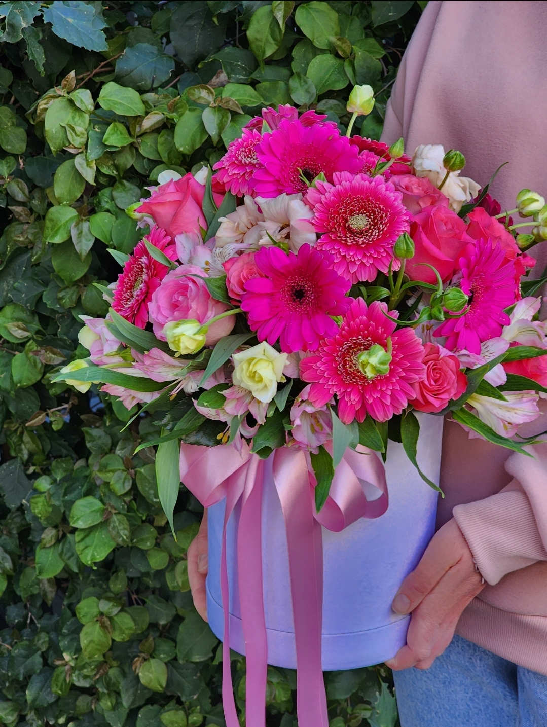A Heartfelt Gift - As a heartfelt gift for those who adore rich hues. Featuring Gerbera, Roses and Rununculus flowers, it's a captivating expression of affection  RECOMMENDED FOR: Love and Romance, I Love You Flowers, Anniversary, Proposal,  Romantic Gift, Birthday, Get Well Soon, Celebrations, Best Wishes, Thank You, Congratulations, Just Because, New Baby, Everyday, Mother's Day 