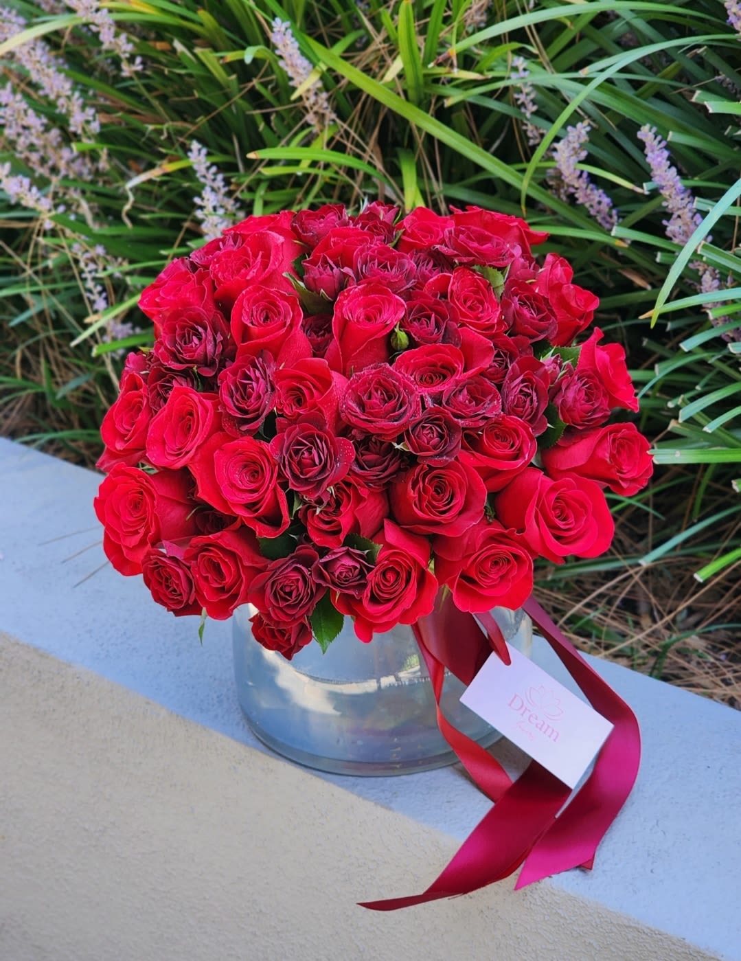 First Date  - Red roses are the embodiment of love and spiritual attraction, given to a loved one roses will find their way into their heart and bring happiness and joy there. Do not forget that red is the color of success, which means that it will be appropriate and pleasant to present.