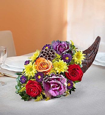 Fresh Flower Cornucopia™ from bloomnet - Fresh Flower Cornucopia™ from bloomnet
