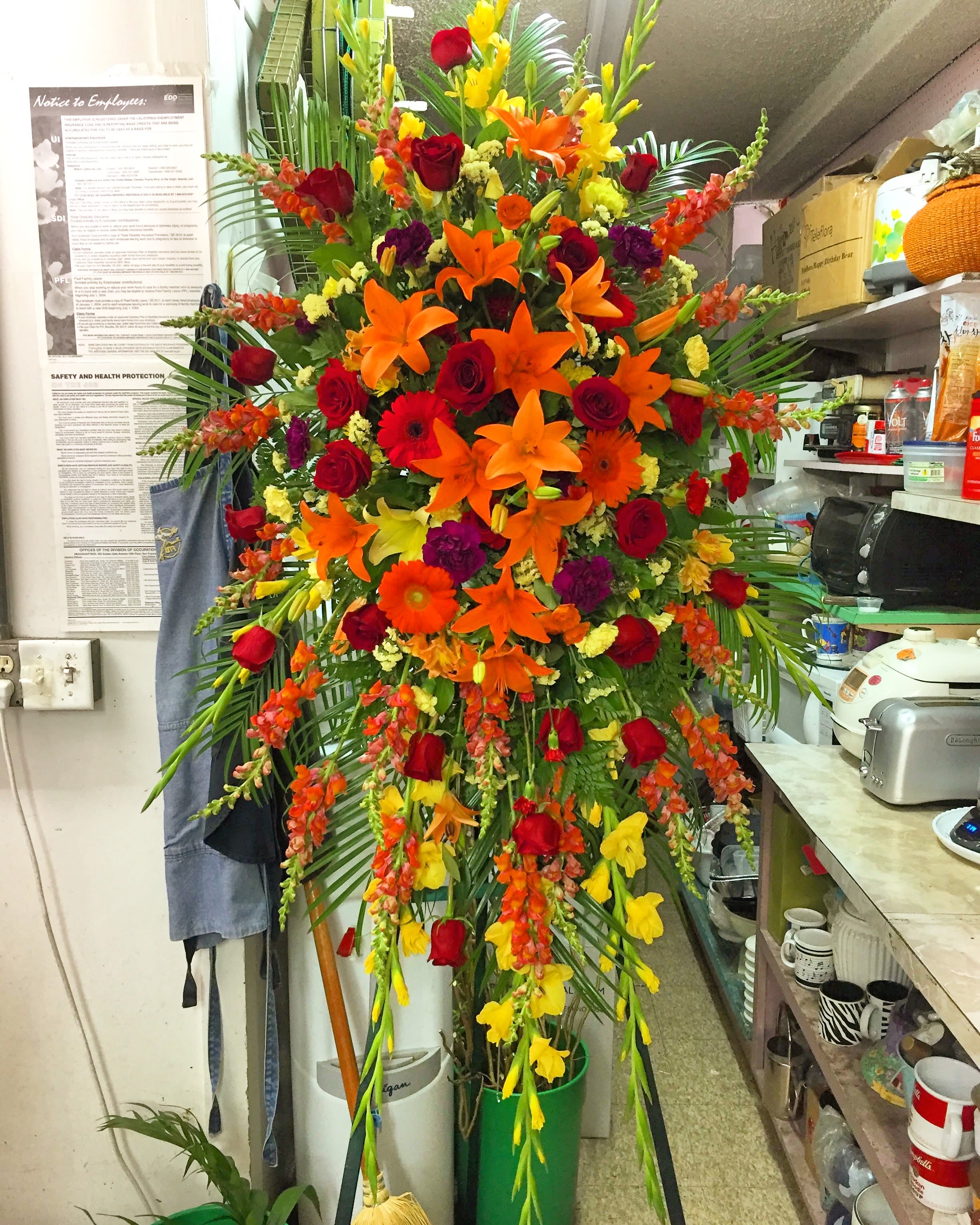 Warm tone Tribute Package - Colors can be changed to any color scheme. 