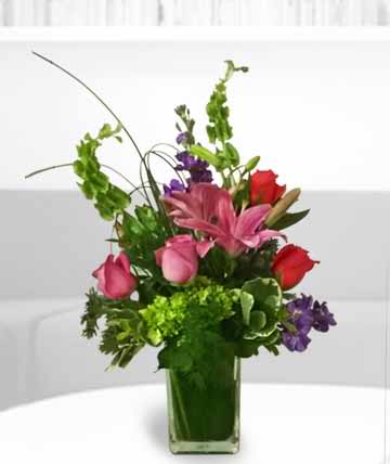 Bells Ringing Bells Ringing - Bells ringing to celebrate the beauty of this arrangement. Components may vary.