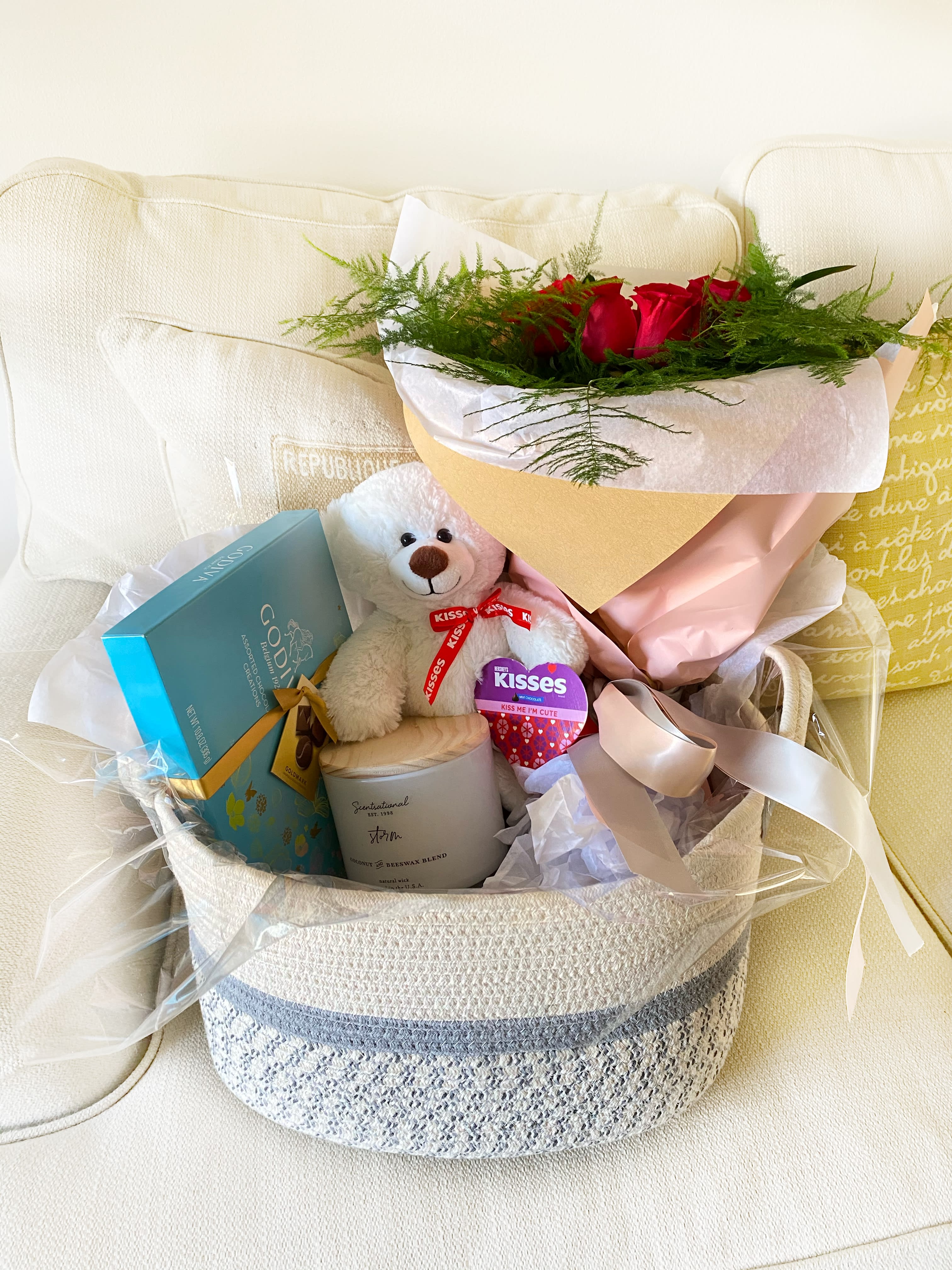Love Gift Basket in Calabasas CA Carola s Floral Designs