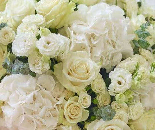 Designer Choice All White Bouquet Designer Choice All White Bouquet - Not sure what you are looking for, but know you'd like it to be all white. Give the designer the choice to create you the perfect arrangement with this all white designer choice bouquet.