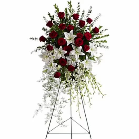 Splendid Life Spray  - Splendid Life White And Red Spray