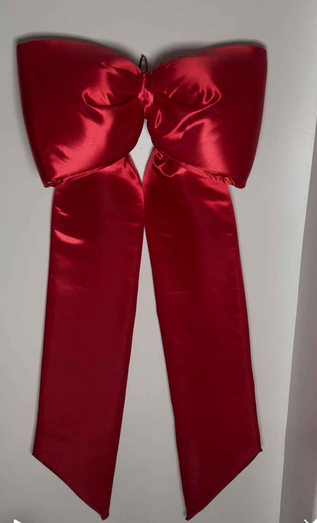 Coquette Bow 1 - 52&quot; x 24&quot; Deluxe 43&quot;x21&quot;Premium Large Single Christmas Decorative Bow in Red  