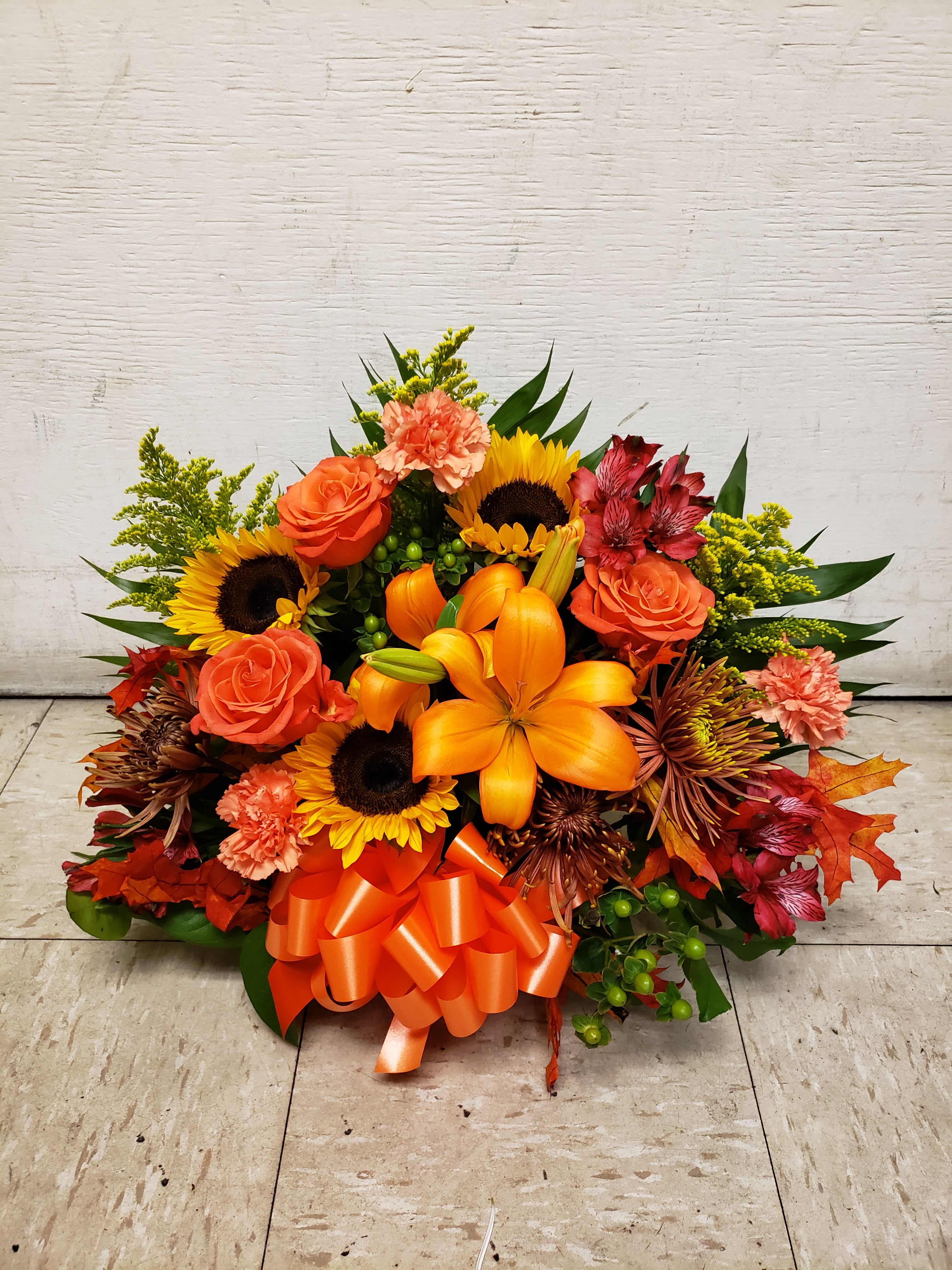 [TT-ARLATM] AUTUMN CEMETERY CENTERPIECE - AUTUMN CEMETERY CENTERPICE