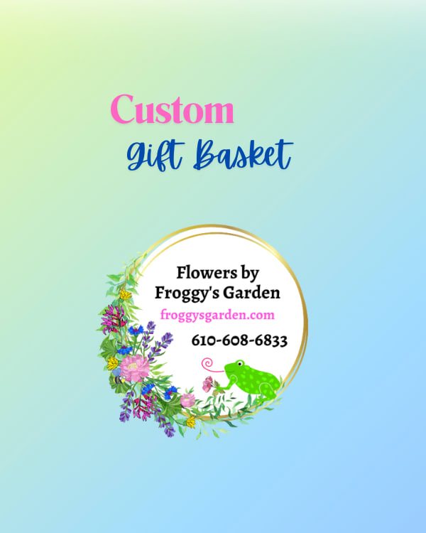 Custom Gourmet Gift Basket - Gourmet gift basket customized to your recipient.  Do they like sweets - or salty snacks?  Are they health nuts or chocolate lovers?  Maybe they like teas and coffee.  Let us know their preference and we'll curate a basket of treats just for them.