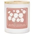 She Talked To God Candle She Talked To God Candle - Elevate your senses with our stunning candles adorned with unique and personalized sentiments on every label. These 11 oz soy wax, 2 wick candles offer the perfect gifts for everyone and every occasion. Dimensions 3.5" x 4.25" x 3.5" -- Text found in image: "she talked to God daily and that’s what made her lovely" - CARAMEL LATTE Colors: White, Soft Pink, Pastel Yellow, Beige (wooden lid) Additional Info: Theme: Inspiration and Serenity - This delightful candle encapsulates a message of faith and inner beauty, portraying an aura of calmness and devotion. Its soothing aroma and thoughtful design make it a perfect gift for any cherished individual or special moment.