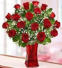 24 red rosas 24 red rosas - 24 red Rosa’s with vase re perfect for any ocassion