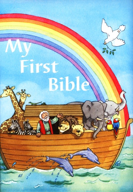 My First Bible Boardbook My First Bible Boardbook - An excellent introduction to Bible stories, this Bible storybook features 20 beloved Bible stories that are perfect for any young child. With sturdy board book pages that are the perfect size for small hands, easy to read text, and colorful illustrations, children will delight with this introduction to Old and New Testament stories.