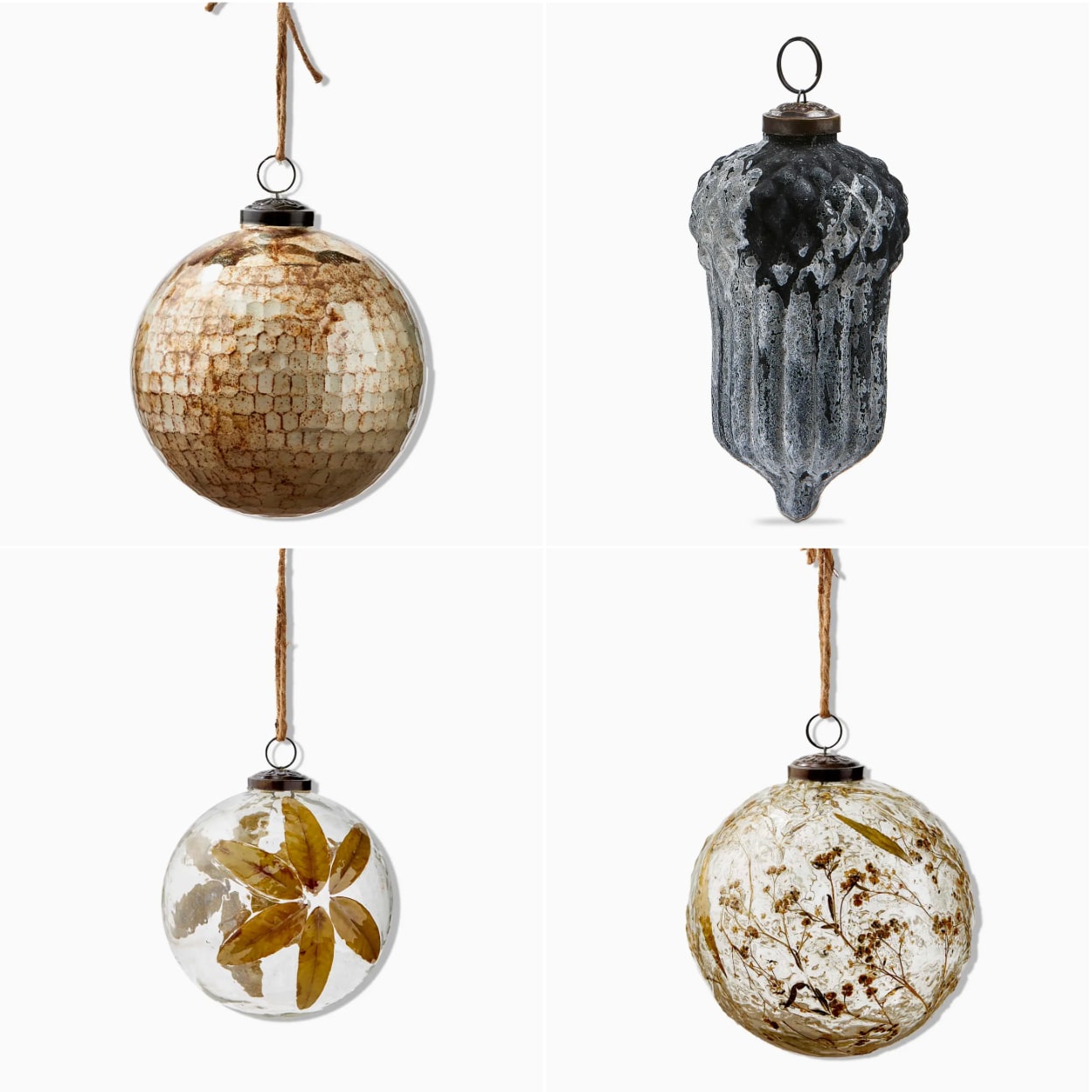 Large Gilded Age Ornament - All offerings are shown. Leave a comment with your preferred ornament!