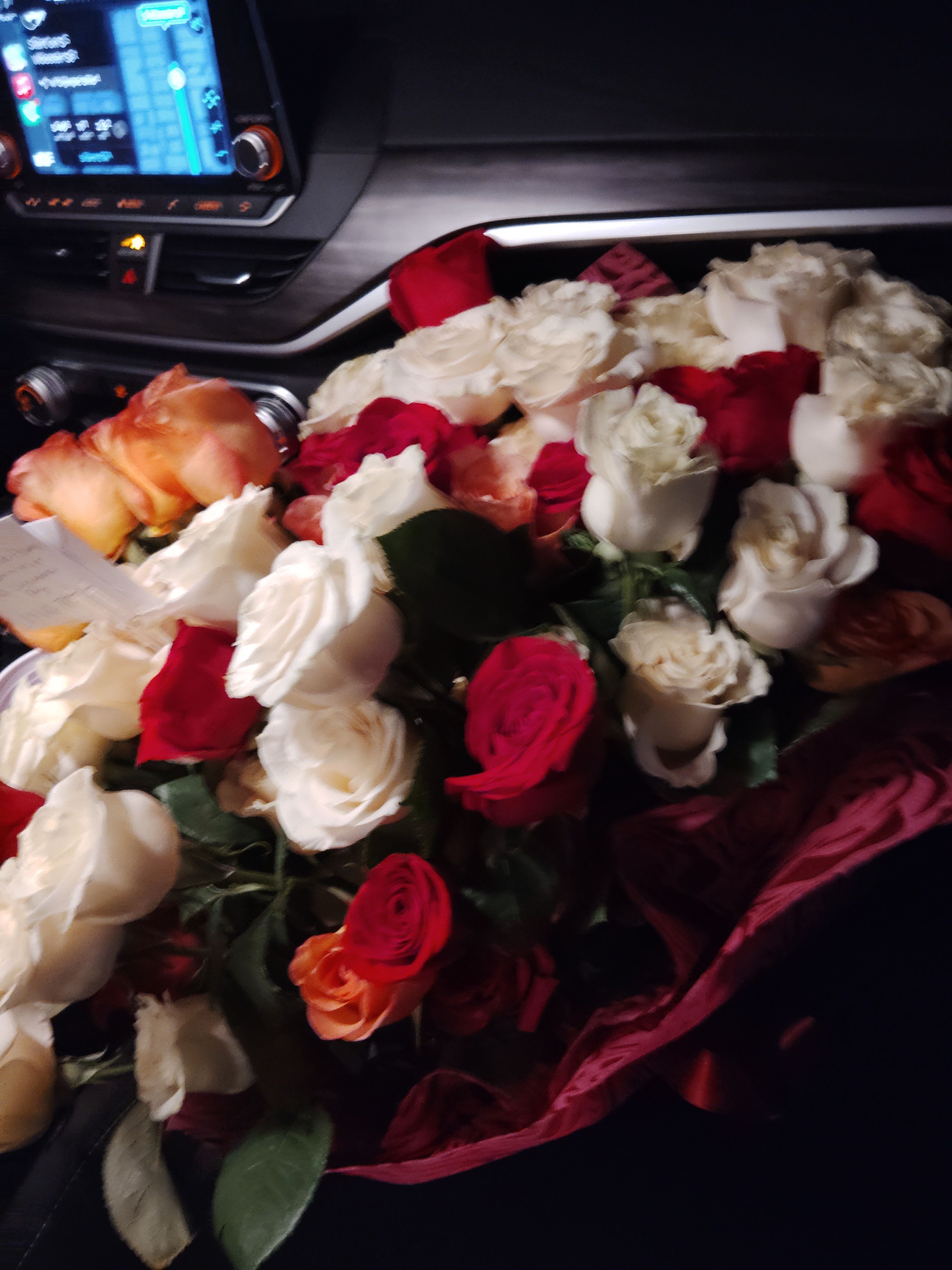 Luxury bouquet of colorful ross - Luxurybouquet of clorful roses