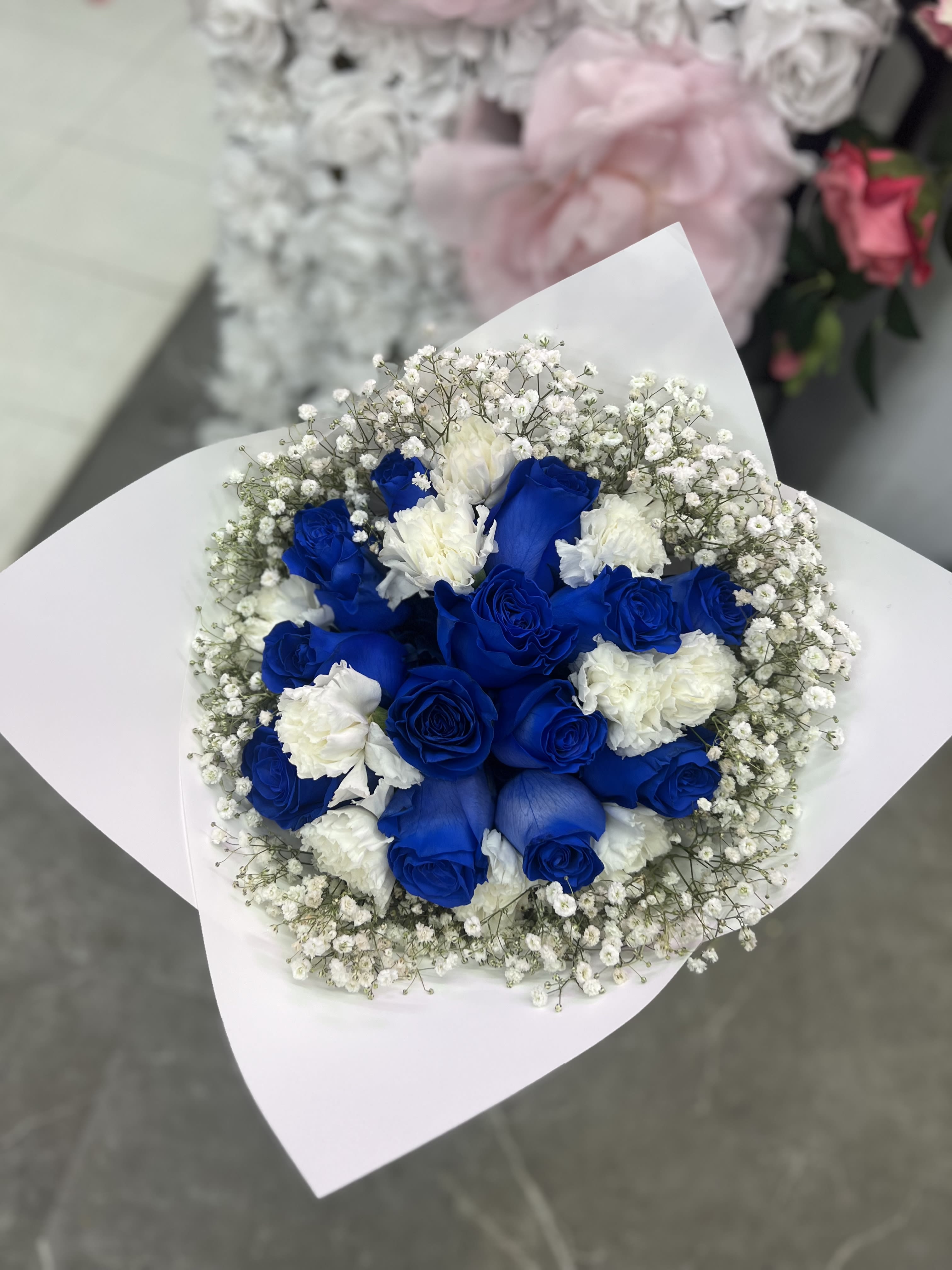 Image Byron Murphy Jr image beautiful image beautiful image beautiful image beautiful image beautiful image beautiful image beautiful image beautiful image beautiful - Blue roses and white carnations by Brenda's Beauty Flowers