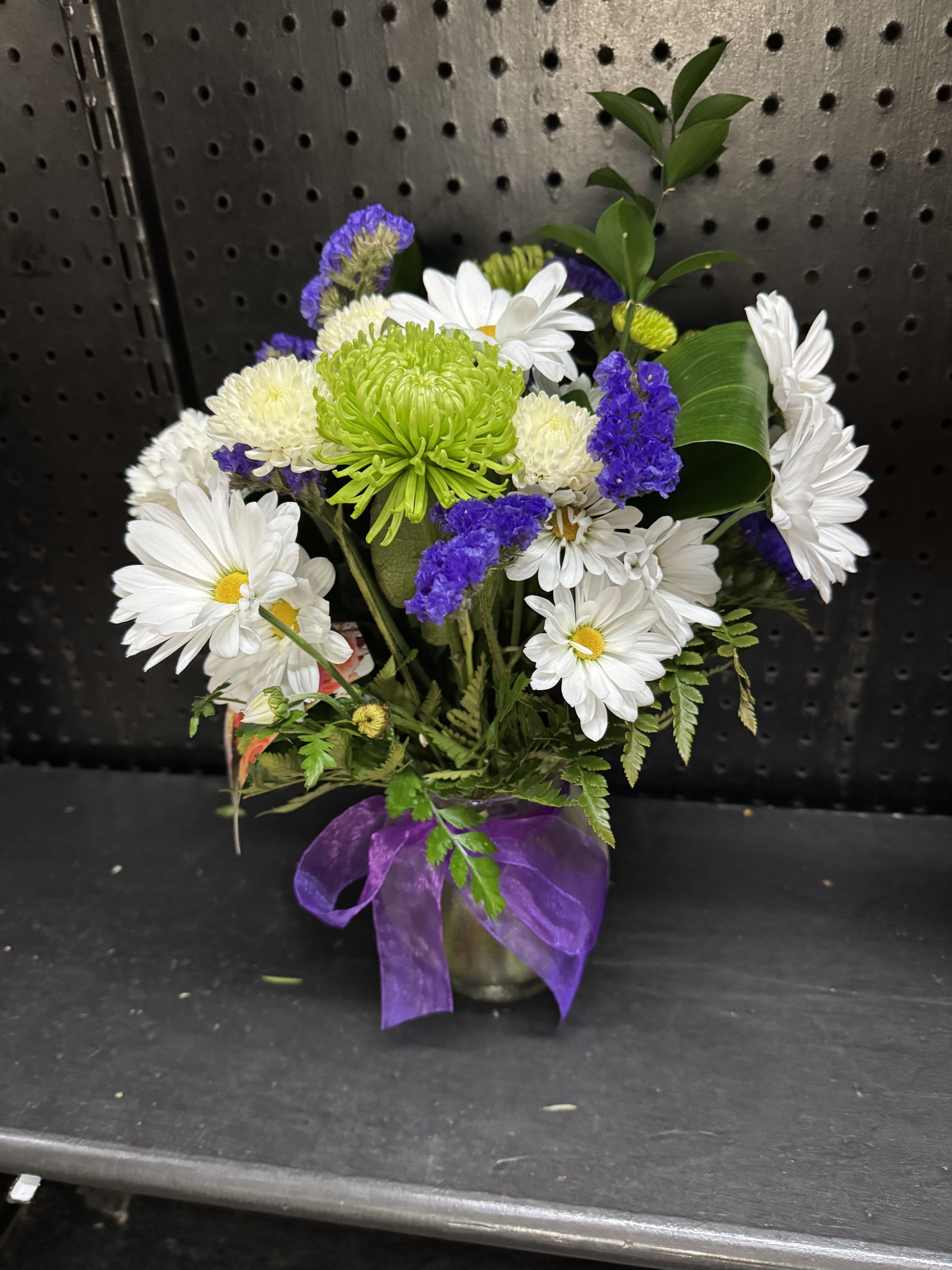 Superb Splendor Superb Splendor - Purple, green and white bouquet