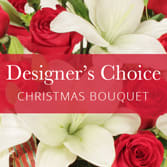 Designers Choice Designers Choice - Let one of our professional designers create a one-of-a-kind holiday arrangement for you!