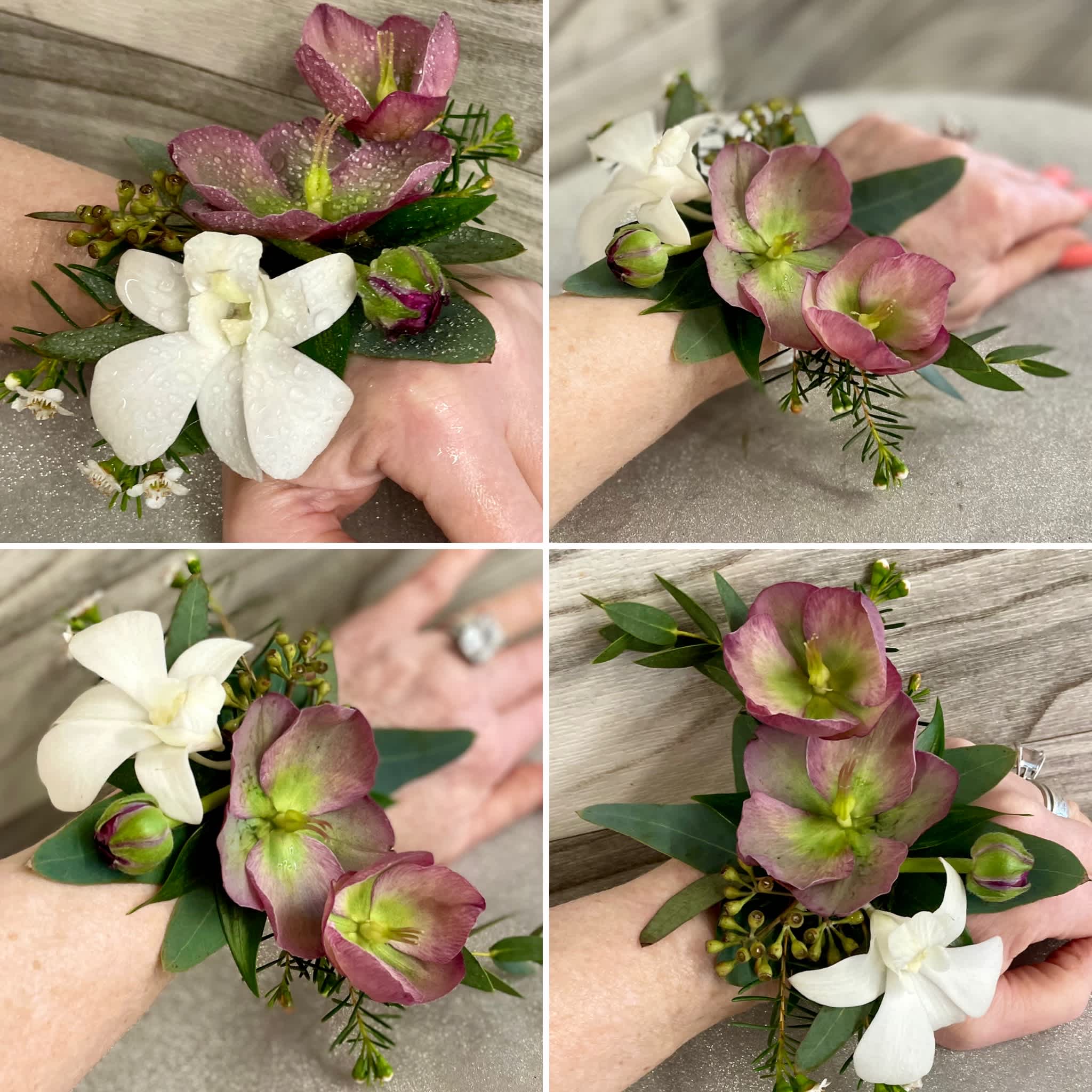 Corsages for Prom!!  - At Beaumont Florist, we specialize in creating exquisite, custom-made prom corsages that perfectly complement your style and attire. Each corsage is crafted with the utmost care, using only the freshest flowers sourced from trusted growers. Our talented designers work closely with you to select the right colors, textures, and accents that reflect your personal taste and make your prom night truly unforgettable. Whether you prefer classic elegance or a more modern twist, we ensure your corsage is as unique as your prom experience. Place your order with us today and make a stunning impression at your prom!