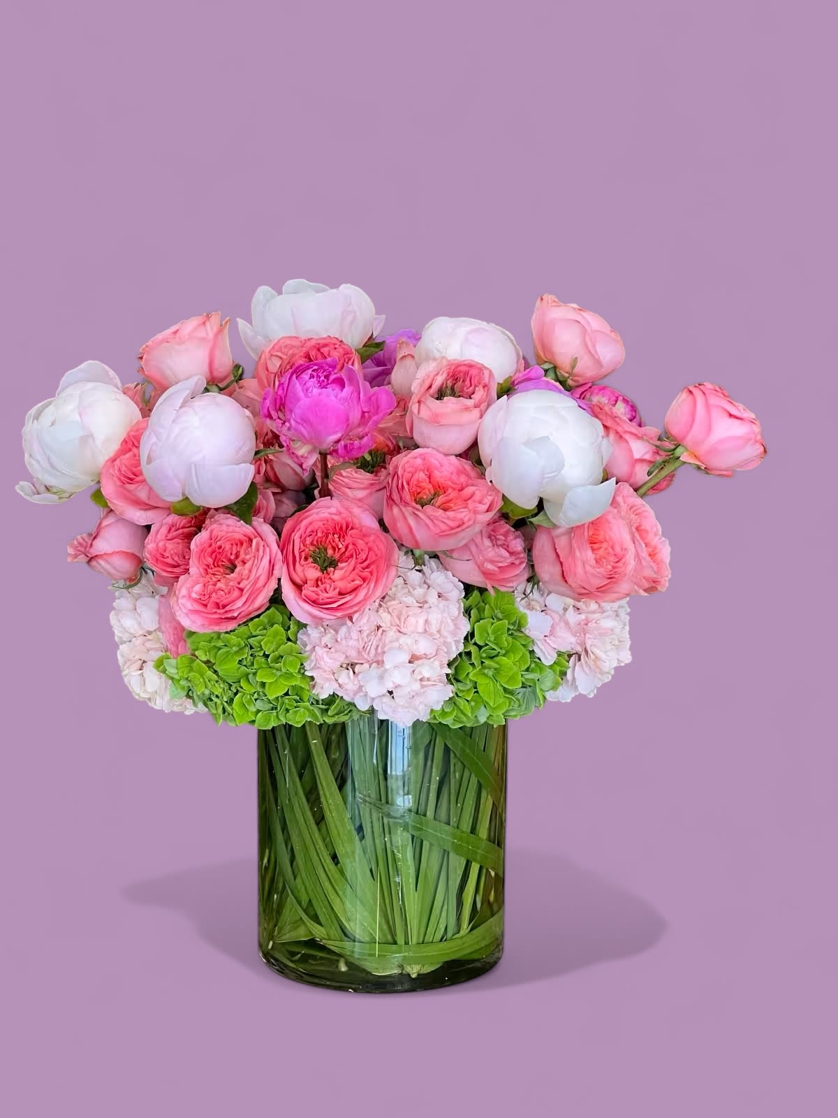 Dream of Peonies - mixed peonies.  Seasonal arrangement. 