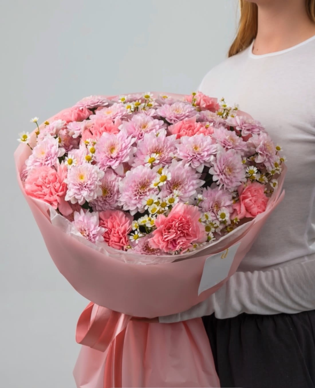 № 56 № 56 - Bouquet of chrysanthemums with carnations