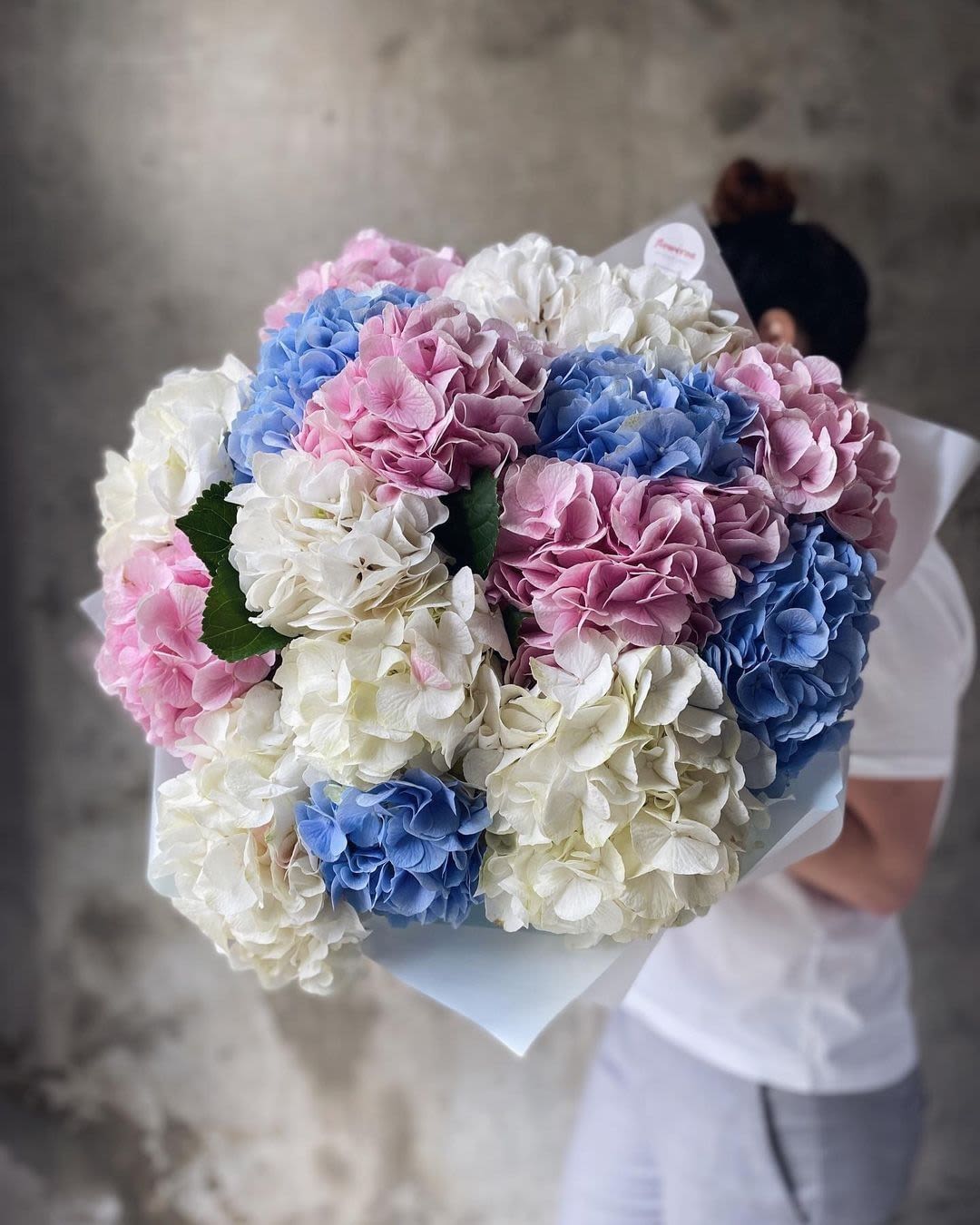 Colorful Clouds Colorful Clouds - Buquet of Hydrangeas. Standard Deluxe Premium - on the photo