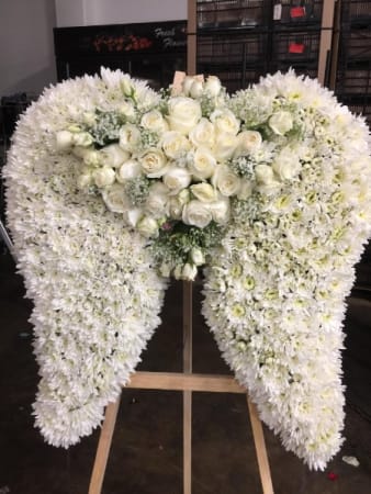 ALL WHITE ANGEL WINGS - ALL WHITE ANGEL WINGS