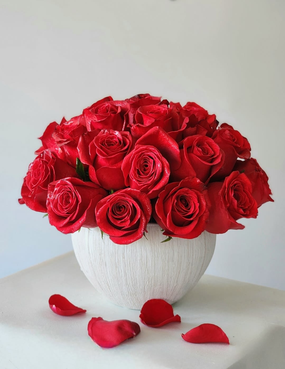 Heartbeat - Red roses are the embodiment of love and spiritual attraction, given to a loved one roses will find their way into their heart and bring happiness and joy there. 