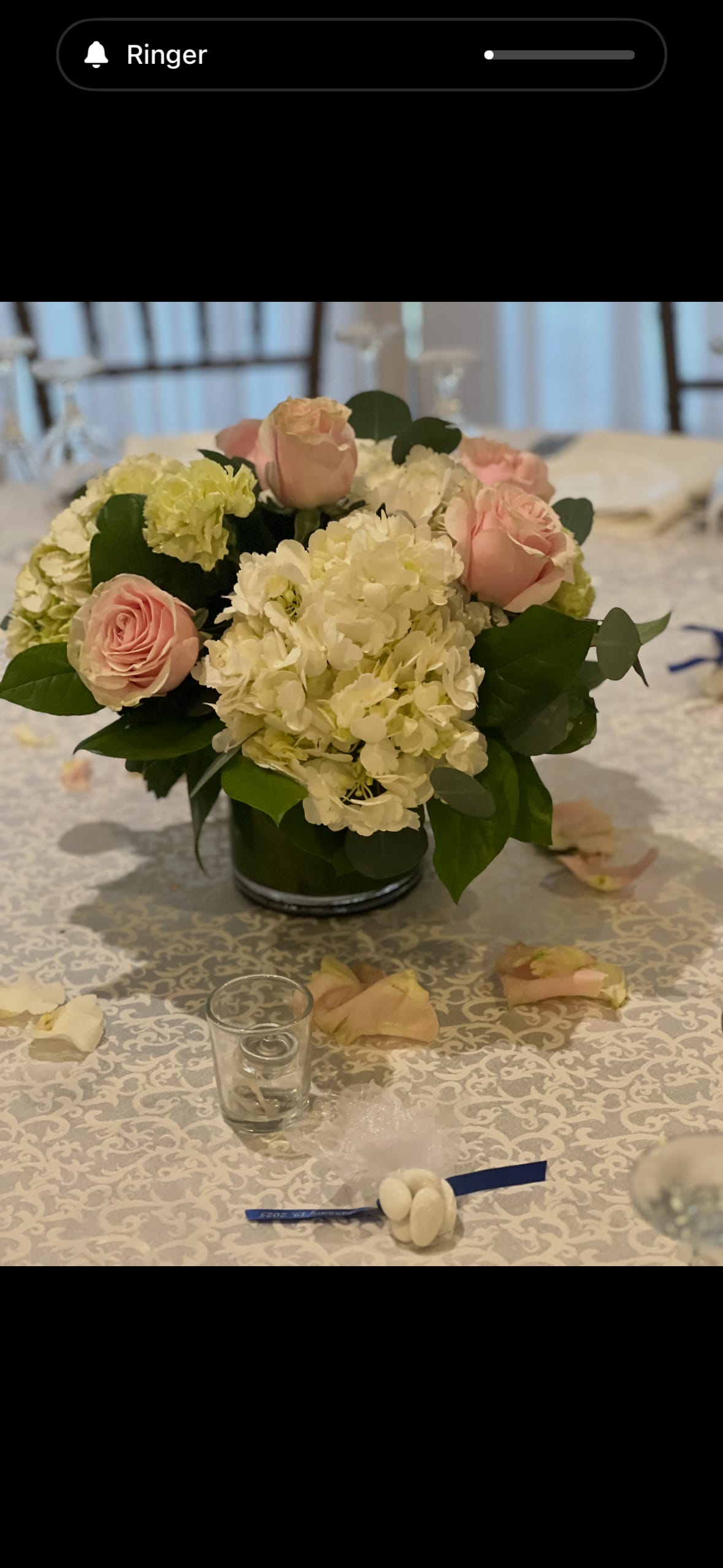 So Pretty So Pretty - A beautiful centerpiece for any occasion . Can be any color of choice .