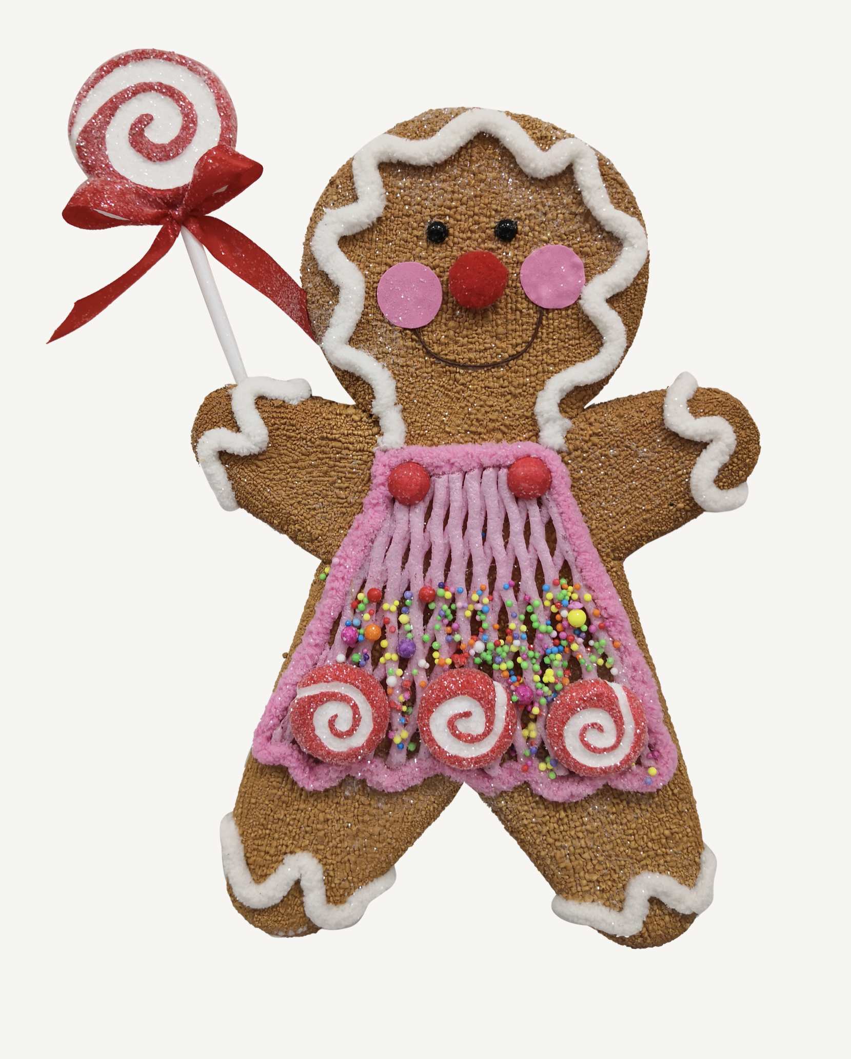 Ornament Gingerbread Ornament Gingerbread - Color: BROWN Dimension: H13XW9XD1